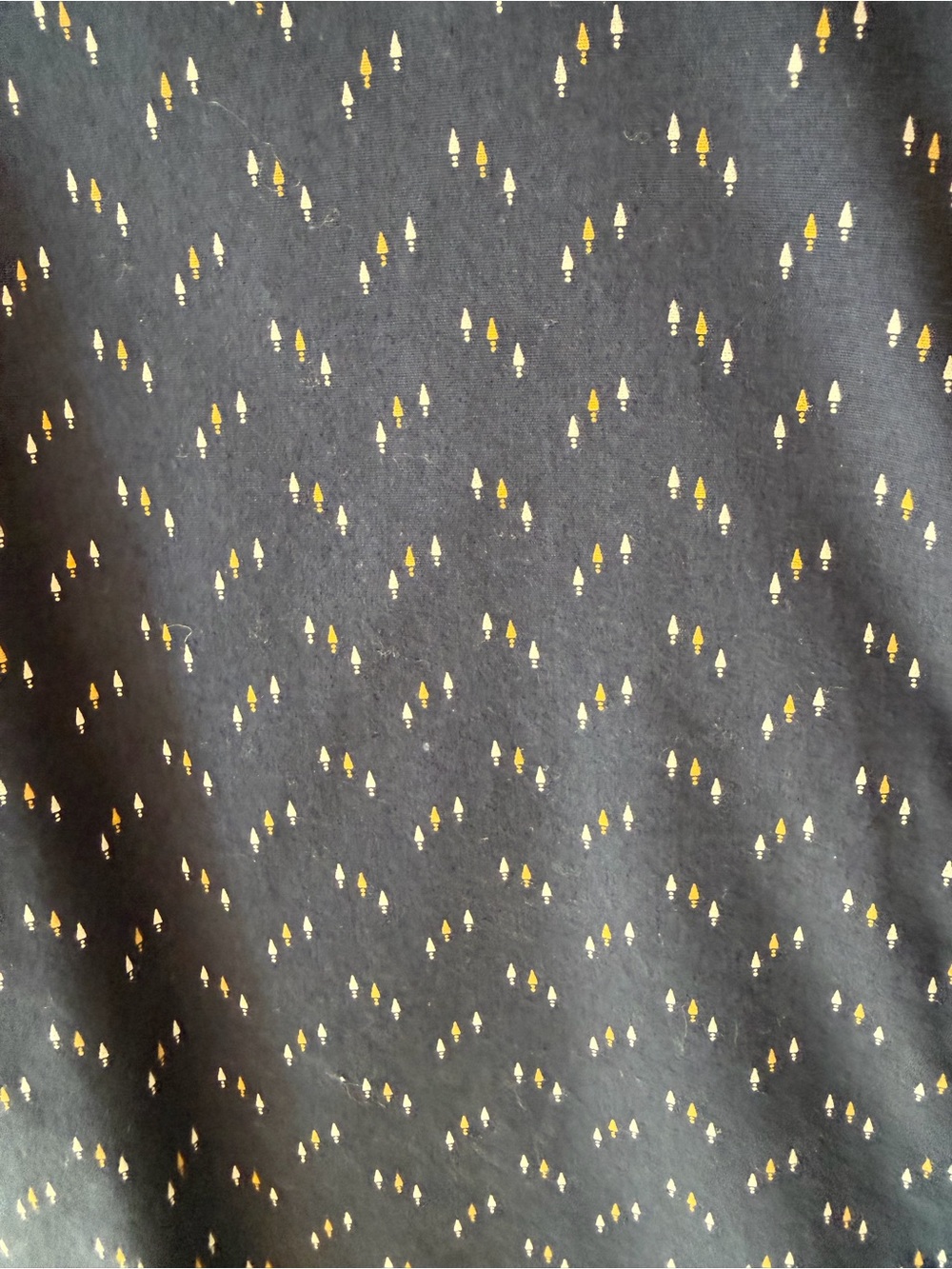 Banana Republic Grant Fit Custom 078 Wash Printed Shirt Men’s Large Navy - Picture 3 of 5